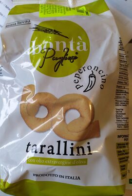 Tarallini à l'huile d'olive extra-vierge