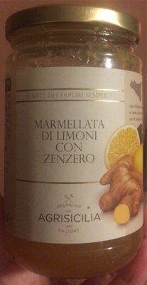 Marmellata di limoni con zenzero