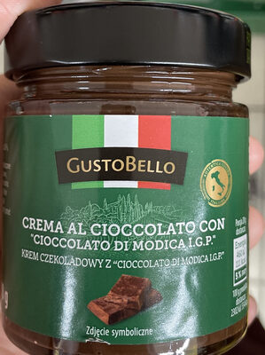 Krem czekoladowy z "cioccolato di Modica I.G.P."