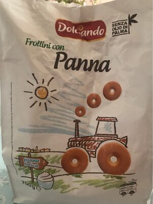 Frollini con panna