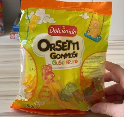 orsetti gommosi gusti frutta