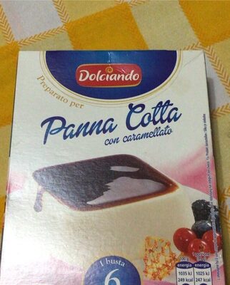 Panna cotta con caramellato