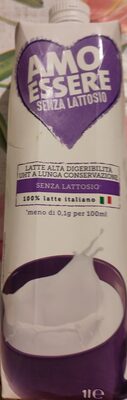 Latte Senza Lattosio UHT Alta conservazione