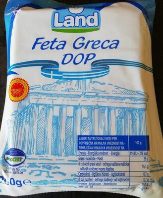 Feta greca dop