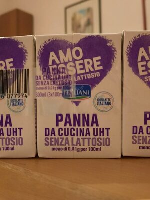 Amo Essere panna da cucina UHT senza lattosio