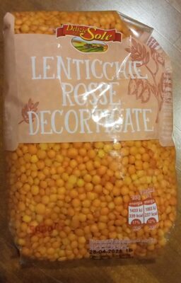 Lenticchie rosse decorticate