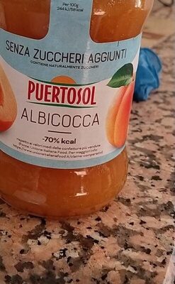 Marmellata albicocca senza zuccheri aggiunti