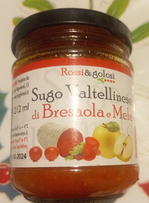 Sugo Valtellinese di Bresaola e Mele