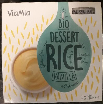Bio dessert rice vanilla