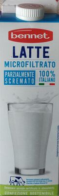 Latte microfiltrato parzialmente scremato