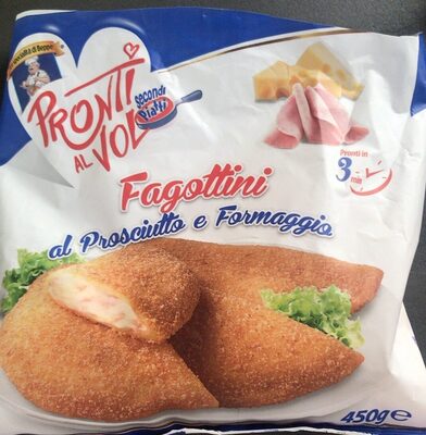 Fagottini prosciutto e formaggio