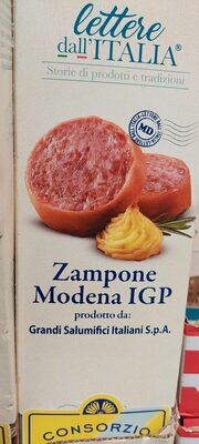 Zampone modena  IGP intero precotto