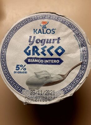 Yogurt greco bianco intero