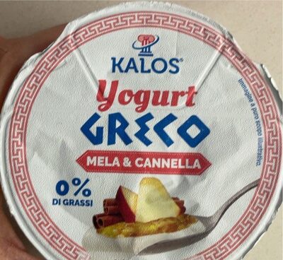 Yogurt greco mela e cannella