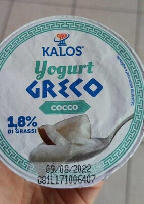 Yogurt greco cocco