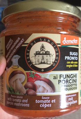 sauce tomate et cèpes