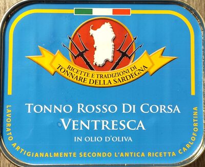 Tonno rosso di ventresca in olio d'oliva