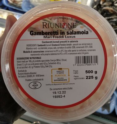 Gamberetti in salamoia
