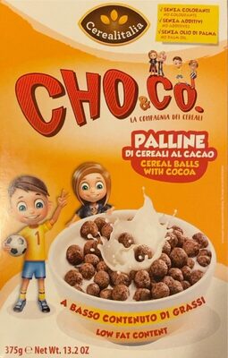 Cho&Co. Palline di Cereali al cacao