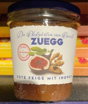 Rote Feige mit Ingwer