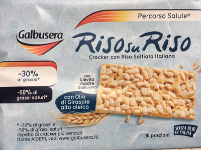 Crackers au riz soufflé