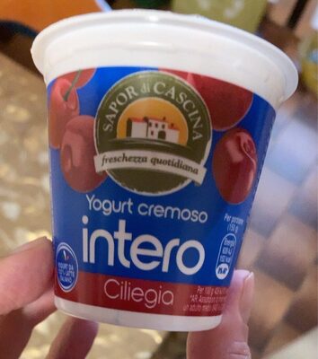 Yogurt cremoso intero ciliegia