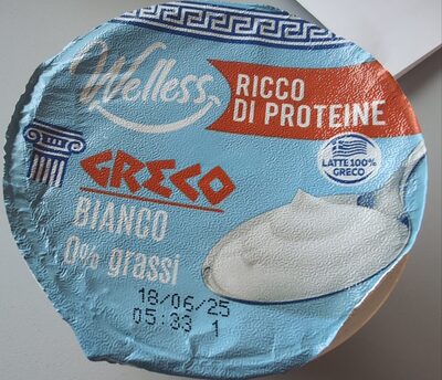 Yogurt Greco welless bianco
