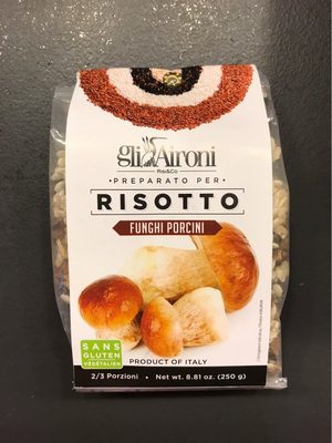 Préparation pour risotto avec cèpes