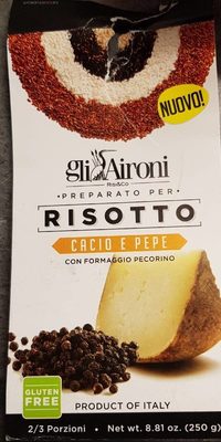Risotto cacio e peppe
