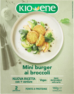 Mini burge ai broccoli surgelato