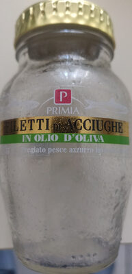 Filetti di acciughe in olio di oliva