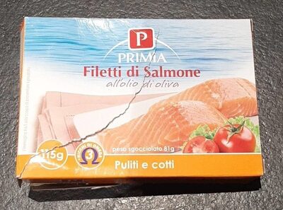 Filetto di salmone all'olio di oliva
