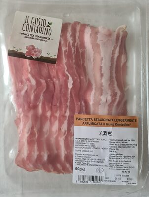 Pancetta Stagionata leggermente affumicata