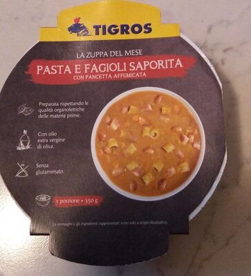 Pasta e fagioli saporita