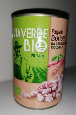 Fagiolo borlotti da agricoltura biologica