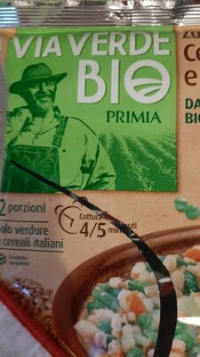 zuppa di cereali e verdure