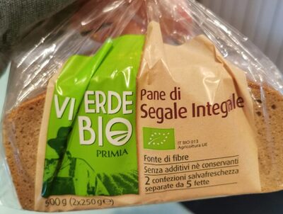 Pane di segale integrale