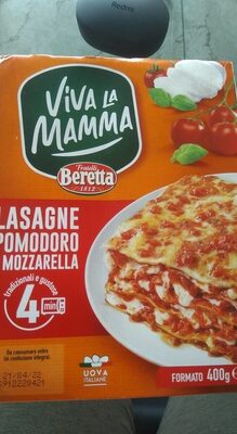 lasagne pomodoro e mozzarella