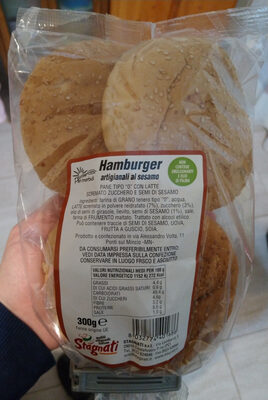Hamburger artigianali al sesamo