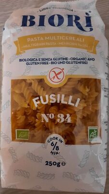 Fussili De Multicereals Eco Biori 250G