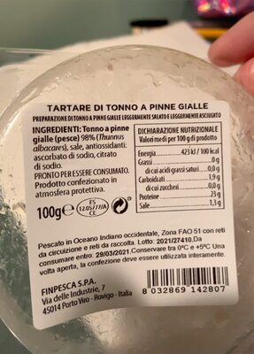 Tartare di tonno