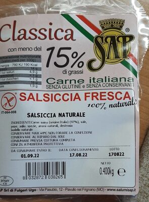 Salsiccia fresca