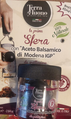 Sfera con aceto balsamico di Modena IGP