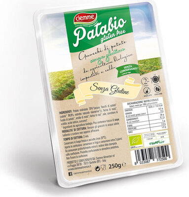 Gnocchi dIGPatate senza glutine biologici