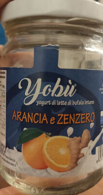 yogurt arancia e zenzero