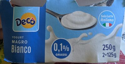 Yogurt magro bianco 2 x 125 g