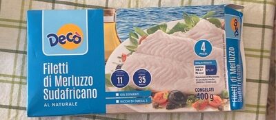 Filetti di merluzzo sudafricano
