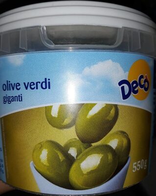 Decò olive verdi giganti