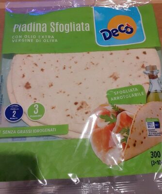 Piadina sfogliata