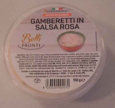 Gamberetti salsa rosa